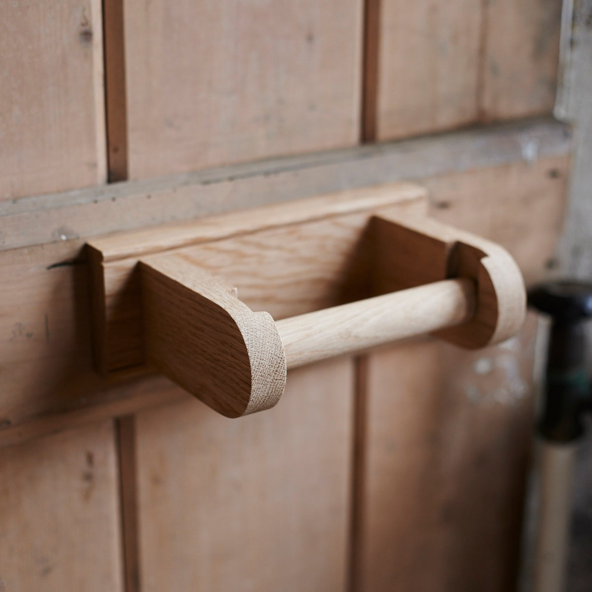 Clothespin Wooden Wall Shelf Set